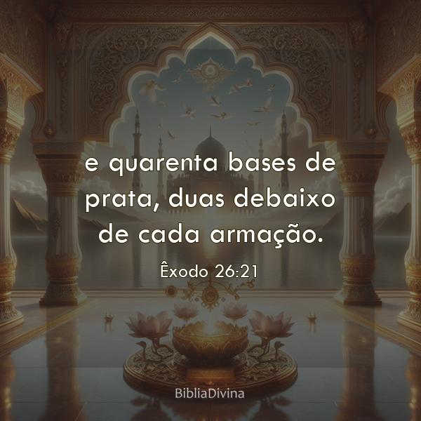 Êxodo 26:21