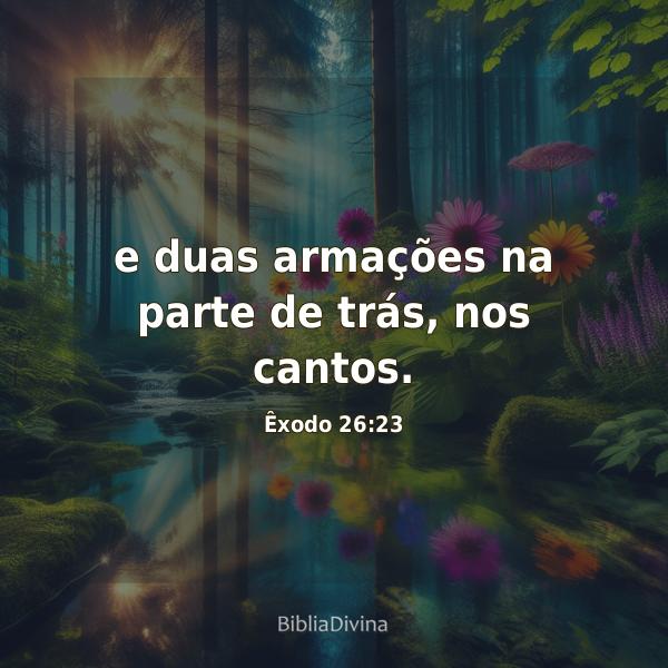 Êxodo 26:23