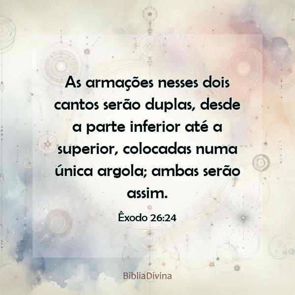 Êxodo 26:24