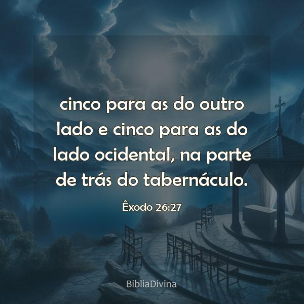 Êxodo 26:27