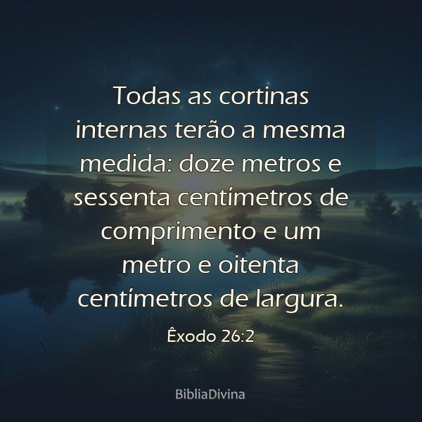 Êxodo 26:2