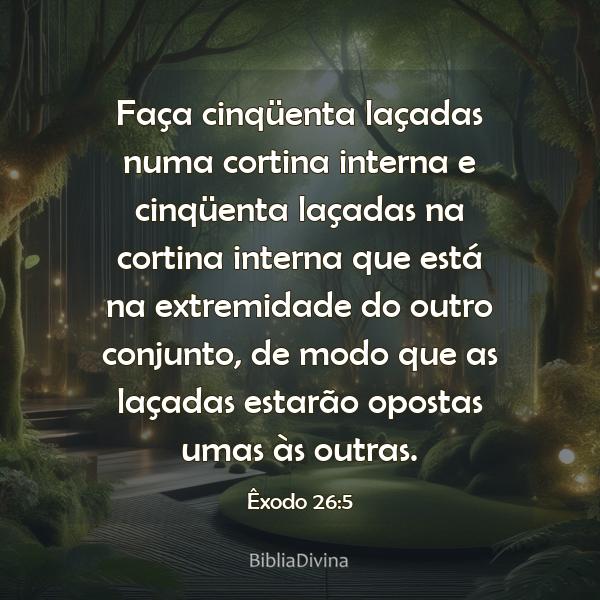 Êxodo 26:5