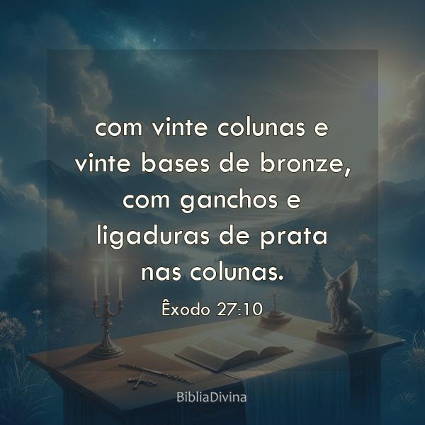 Êxodo 27:10