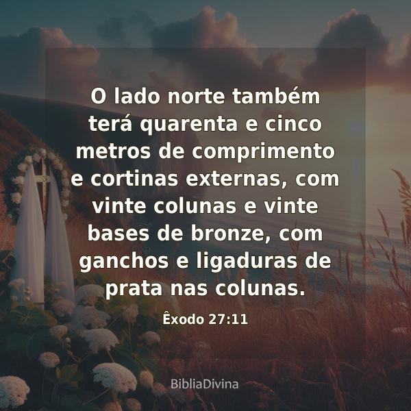 Êxodo 27:11