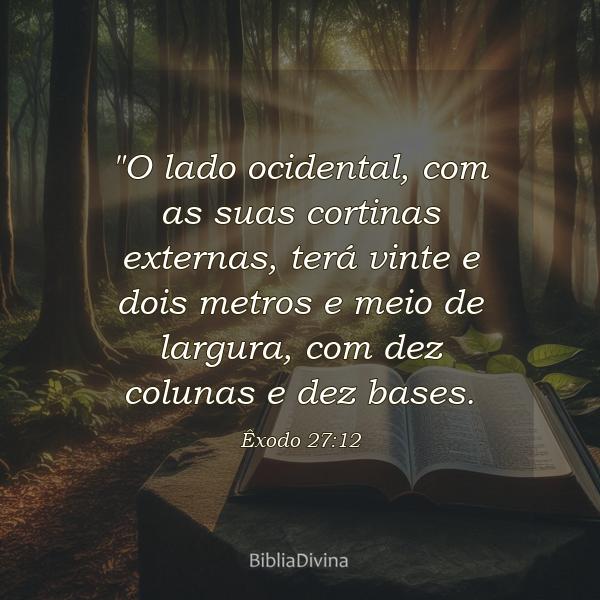 Êxodo 27:12