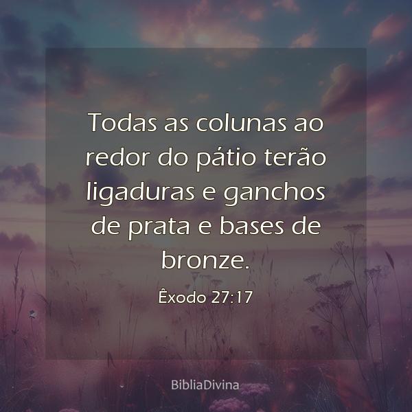 Êxodo 27:17