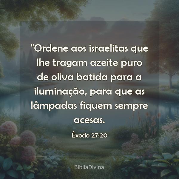 Êxodo 27:20