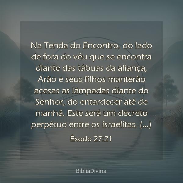 Êxodo 27:21