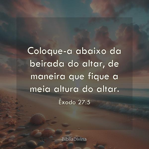 Êxodo 27:5