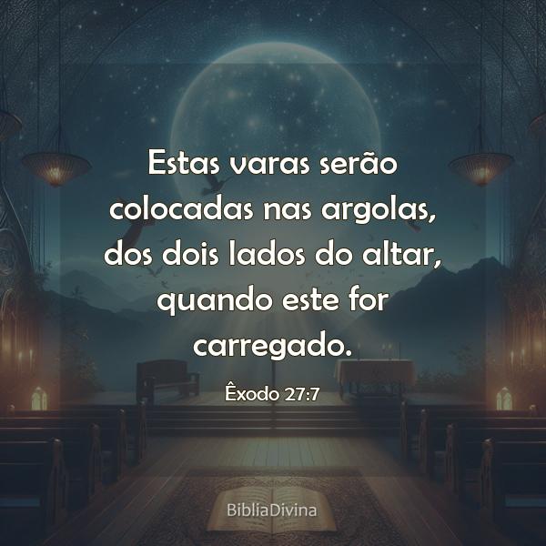 Êxodo 27:7