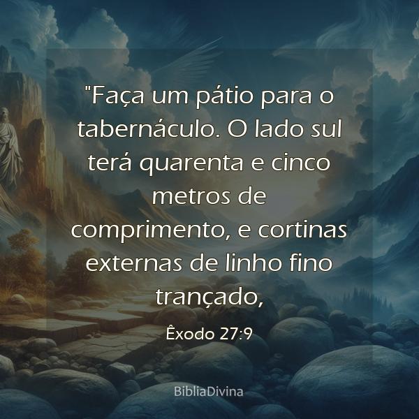 Êxodo 27:9