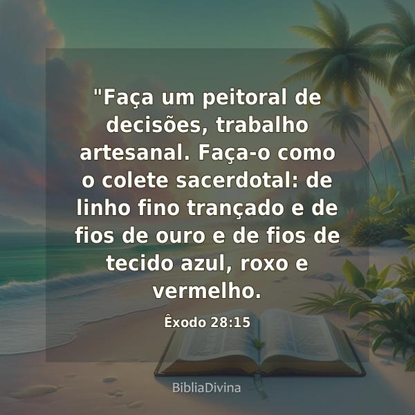 Êxodo 28:15