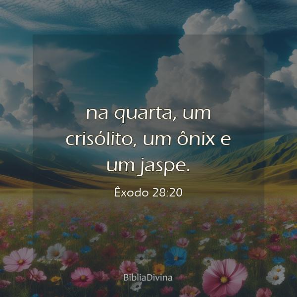 Êxodo 28:20