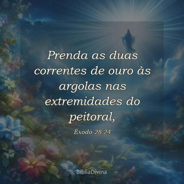 Êxodo 28:24