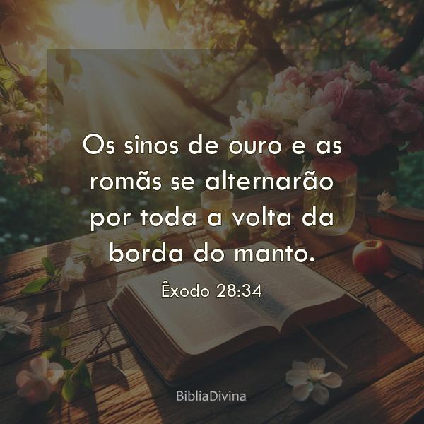 Êxodo 28:34