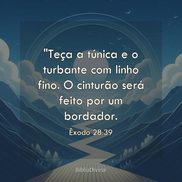 Êxodo 28:39