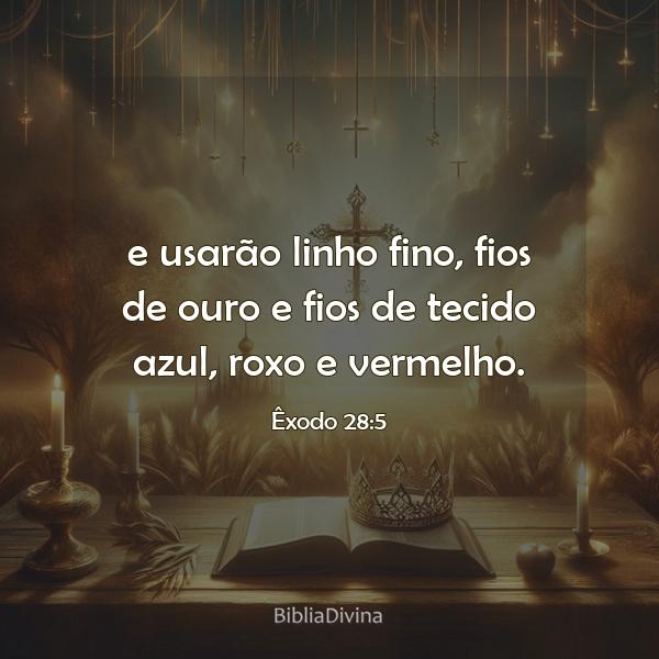 Êxodo 28:5