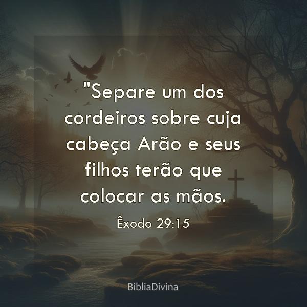 Êxodo 29:15