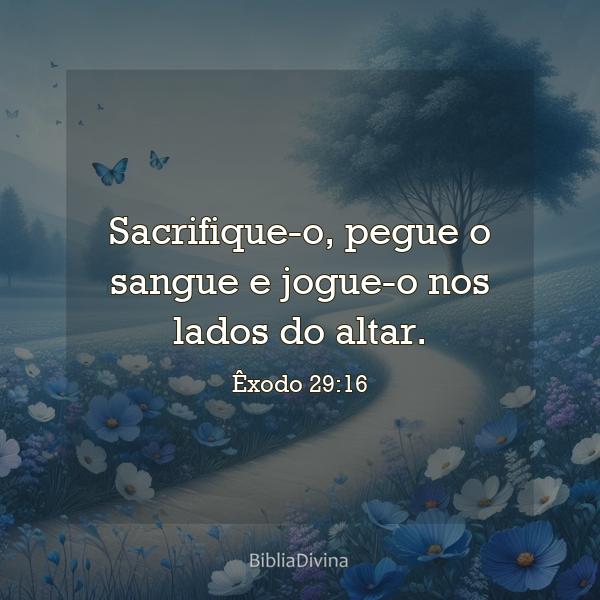 Êxodo 29:16