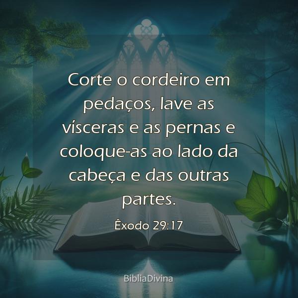 Êxodo 29:17