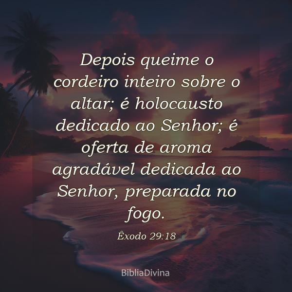 Êxodo 29:18