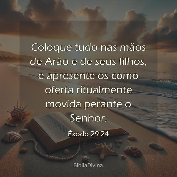 Êxodo 29:24