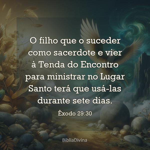 Êxodo 29:30