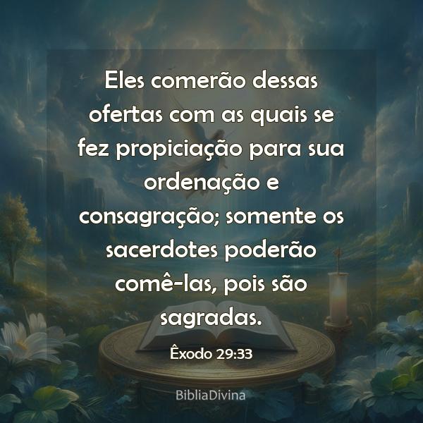 Êxodo 29:33