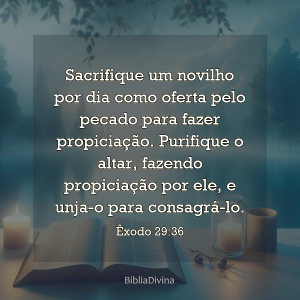 Êxodo 29:36