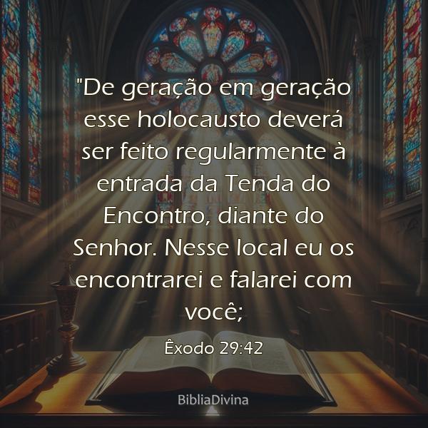 Êxodo 29:42