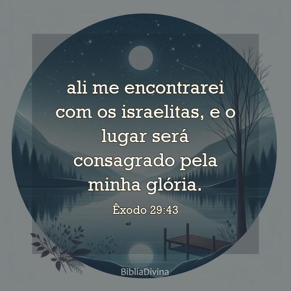 Êxodo 29:43