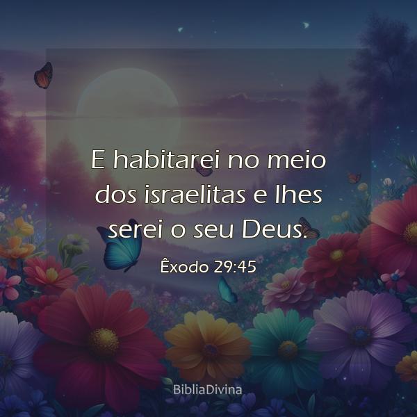 Êxodo 29:45