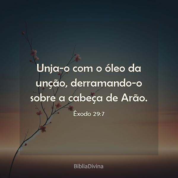 Êxodo 29:7