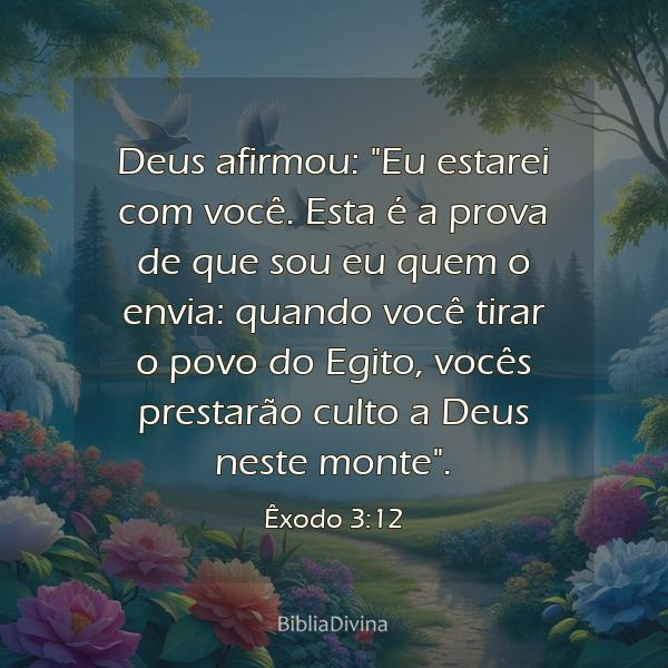 Êxodo 3:12