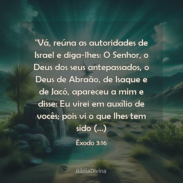 Êxodo 3:16