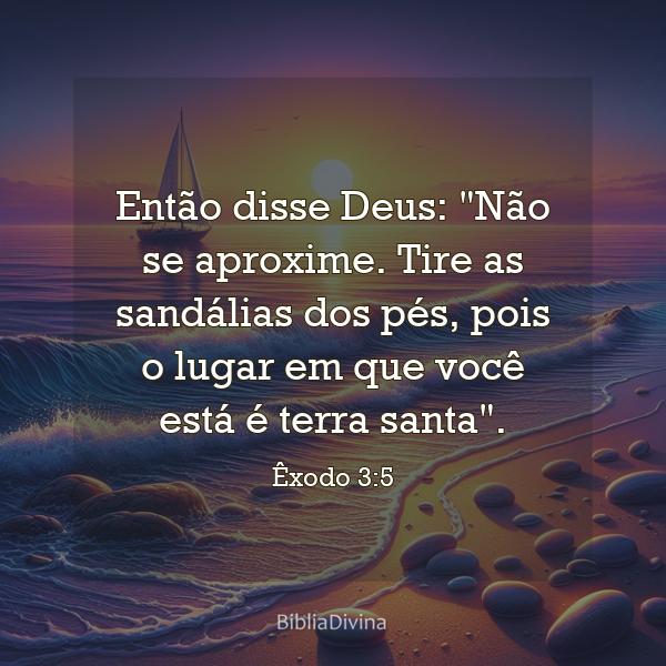 Êxodo 3:5