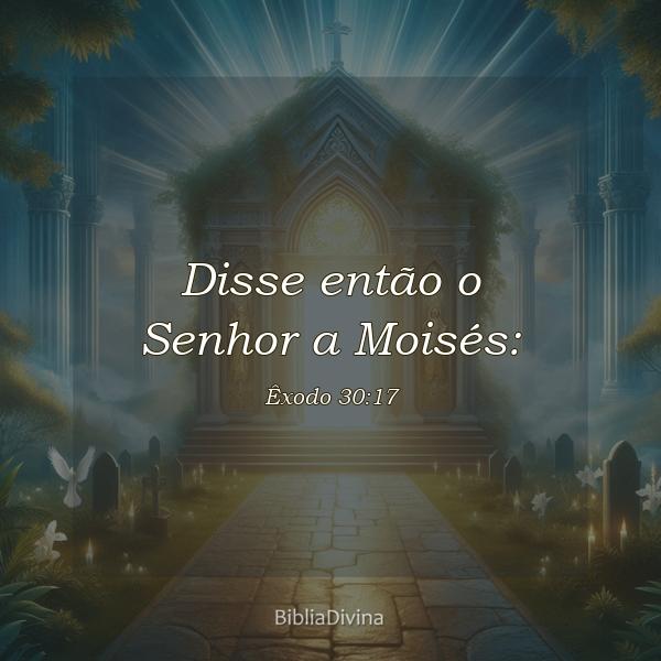 Êxodo 30:17