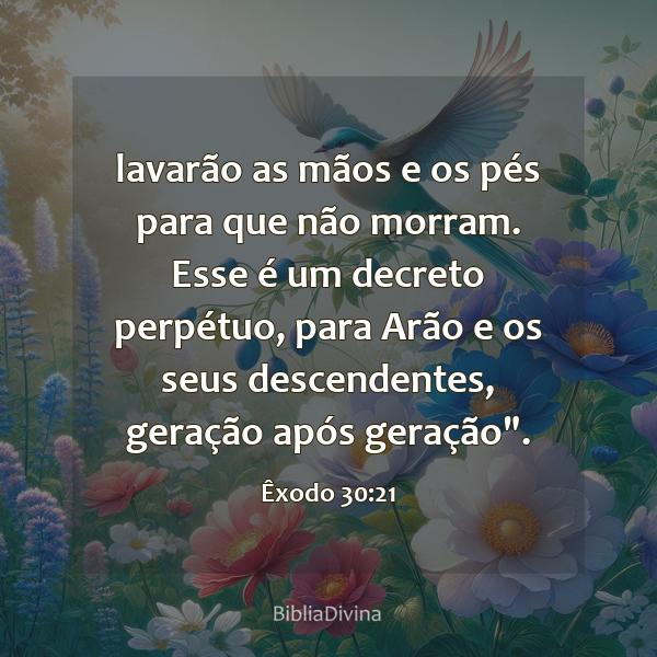 Êxodo 30:21