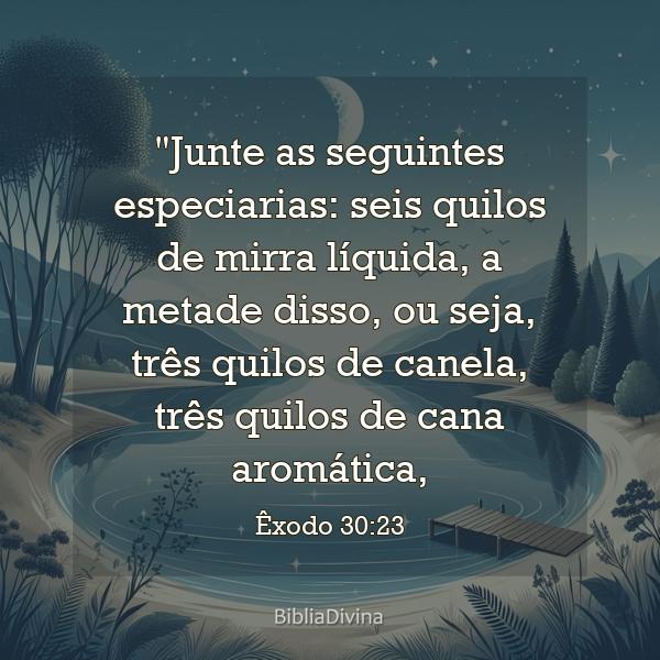 Êxodo 30:23