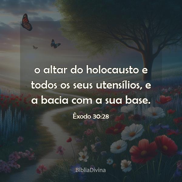 Êxodo 30:28