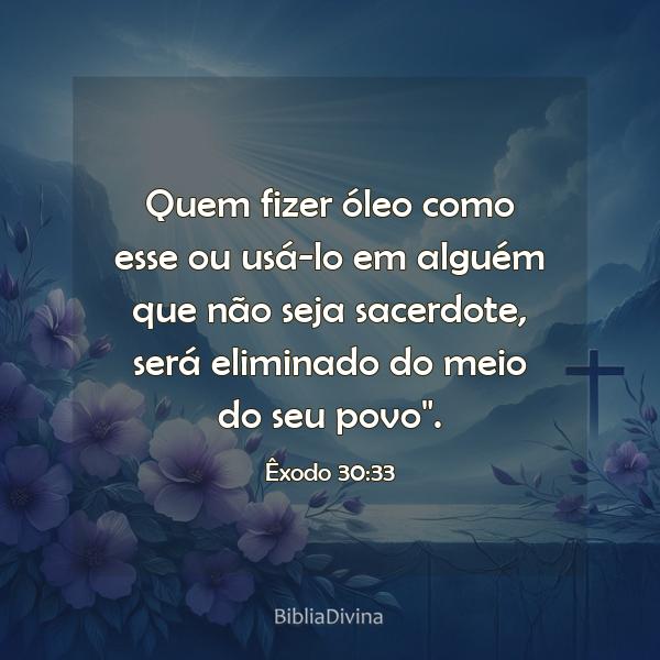 Êxodo 30:33