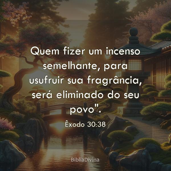 Êxodo 30:38