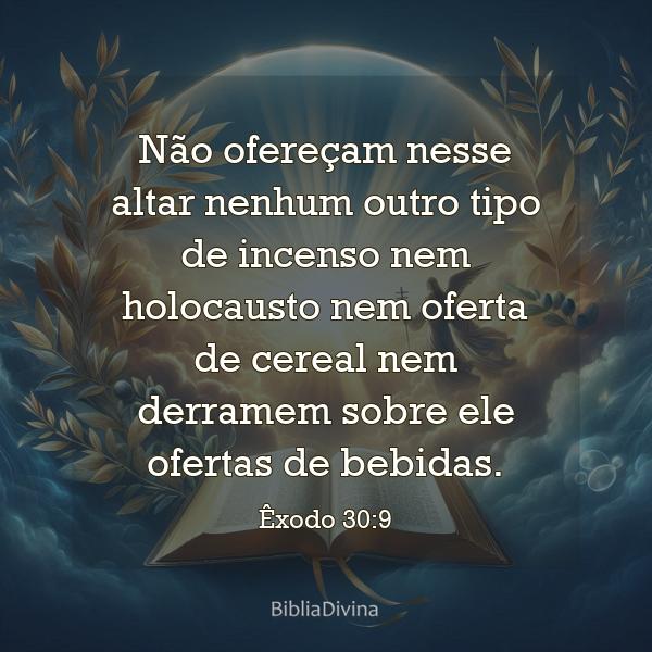 Êxodo 30:9