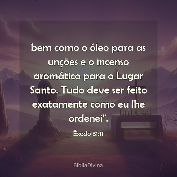 Êxodo 31:11