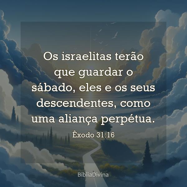 Êxodo 31:16