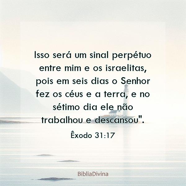 Êxodo 31:17