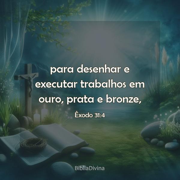 Êxodo 31:4