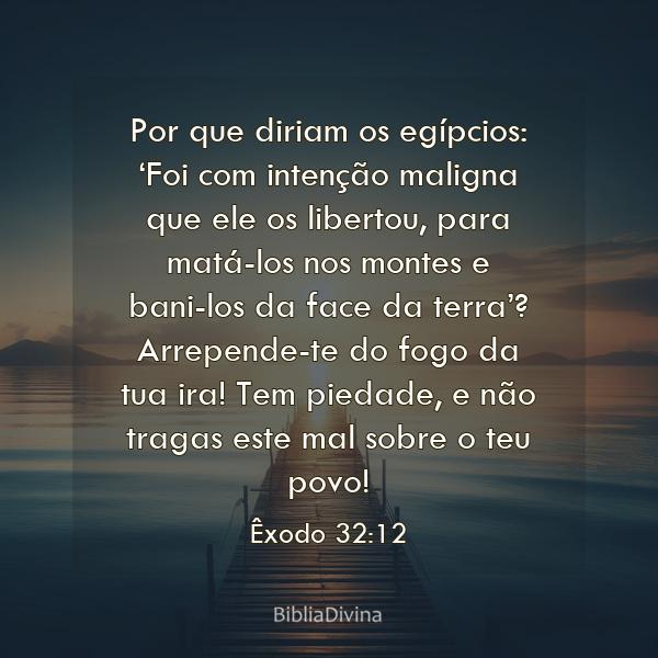 Êxodo 32:12