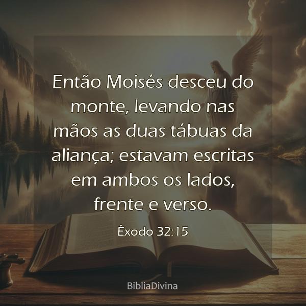 Êxodo 32:15