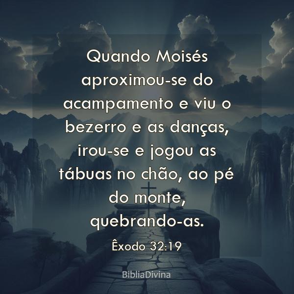 Êxodo 32:19